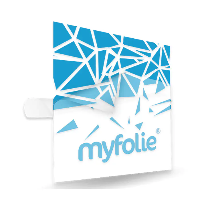 Schneideplott Folie Einfarbig mit eigenem Motiv - Master