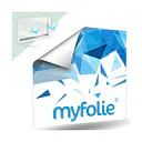 Adhäsionsfolie Statische Folie mit Digitaldruck - Master