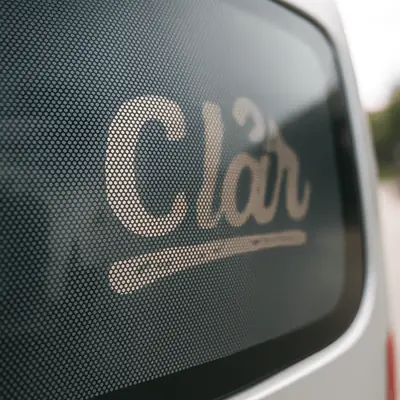 Lochfolie für die Auto Heckscheibe secondary image