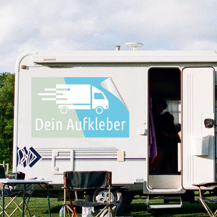 Aufkleber für Caravan und Wohnwagen - Master