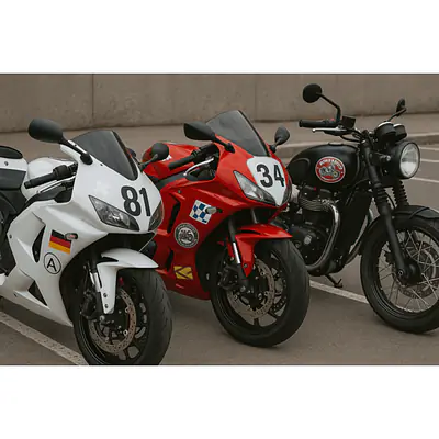 Motorrad Aufkleber secondary image